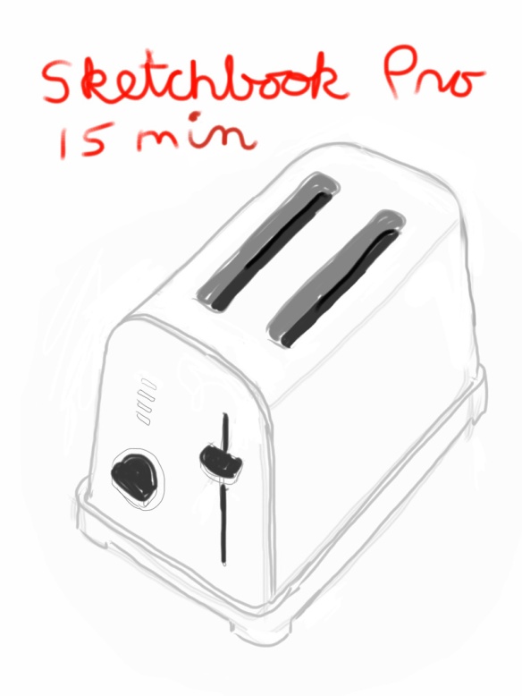 sketchbook toaster